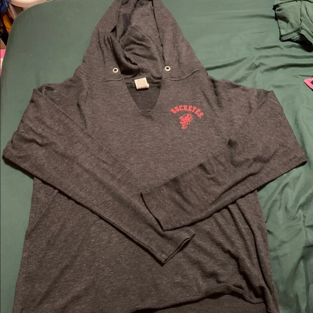 PINk Ohio state hoodie